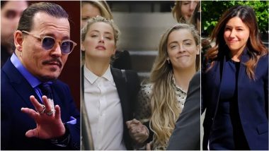 Amber Heard Says ‘My Sister Taught Johnny Depp How To Snort Cocaine Using Tampon Applicator,’ During Cross-Examination by Camille Vasquez, Watch Video As Twitter Erupts